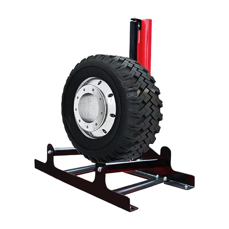 Equipment Rim&Tire Cleaner Stand Car Detailing Rolling Wheel Stand Tire & Wheel Detailing System Automotive Cleaning Tools