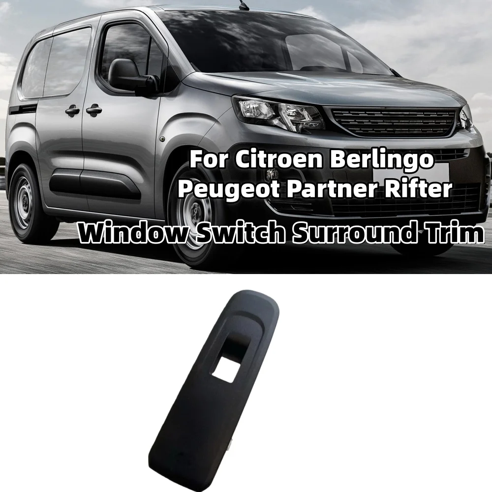 1 STKS Raamschakelaar Surround Trim Links Auto Binnendeur Panelen Beschermende Paneel Voor Citroen Berlingo Peugeot Partner Rifter