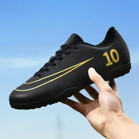 New Men Football Boots Professional Soccer Shoes Training Outdoor Adult Kids Ultralight TF/FG Sports Shoes Futsal High-quality