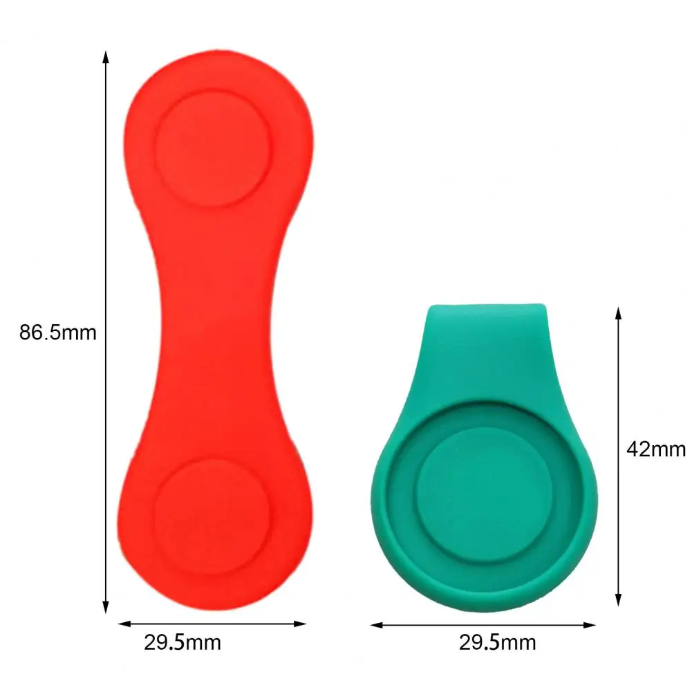 Golf Hat Clip Flavorless Magnetic Silicone Premium Magnet Golf Marker For Position Calibrating Compacted Golf Hat Holder