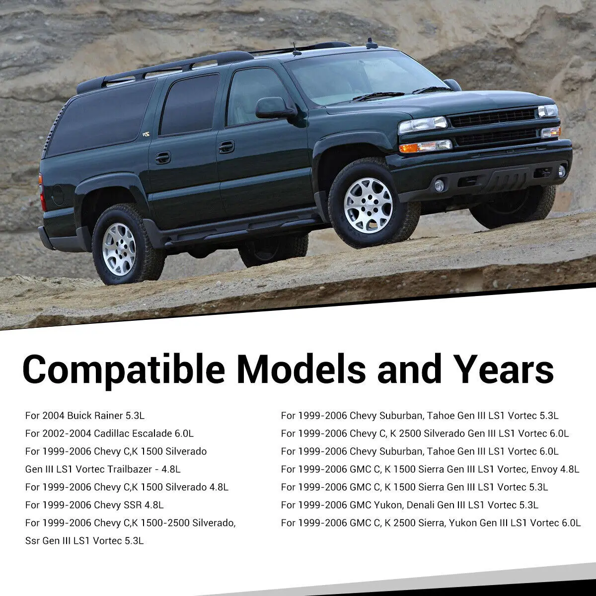 48322R M8-48322 48322 7831 8 X 48322 Set di cavi per candele Prestazioni per CHEVY GMC LS1 VORTEC 4.8 5.3 6.0L