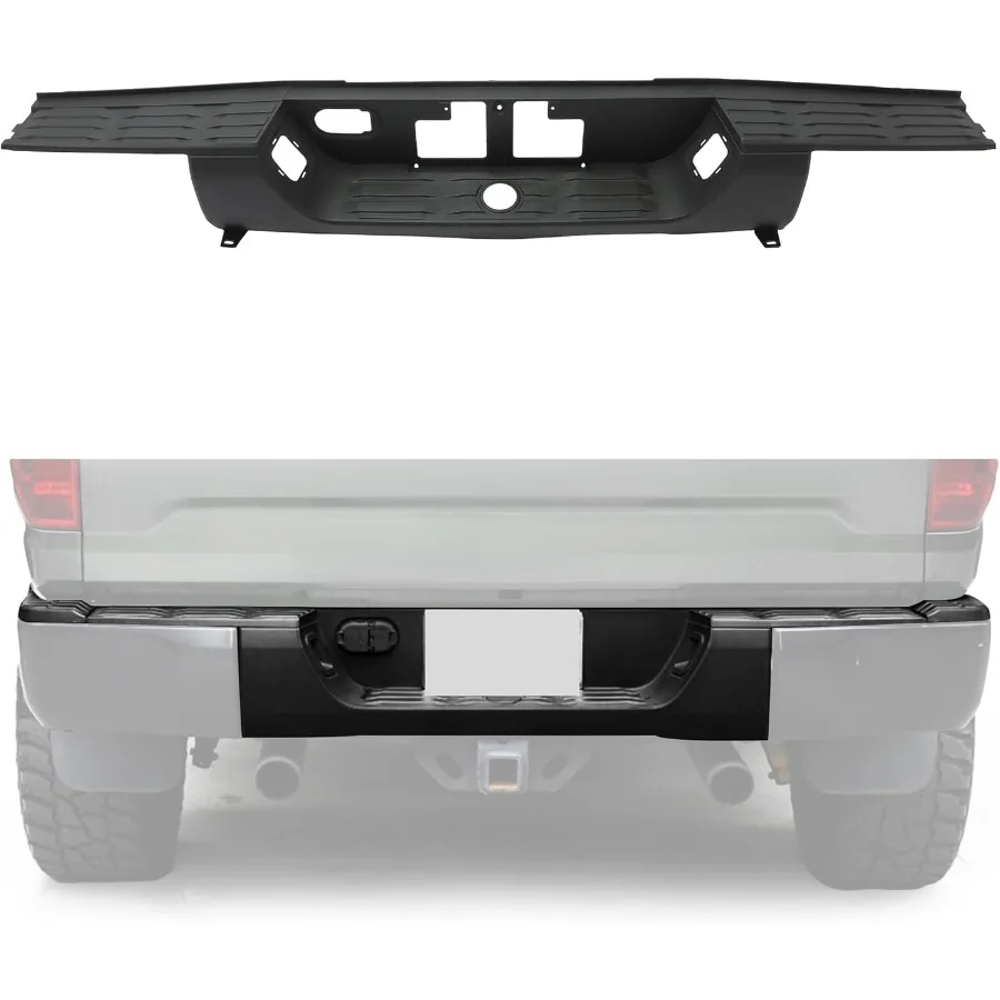 

Rear Bumper Step Pad Compatible with 20142021 Toyota Tundra TO1191104 520570C061 Bumper Center Top Pad W O Sensor Hole for Enha