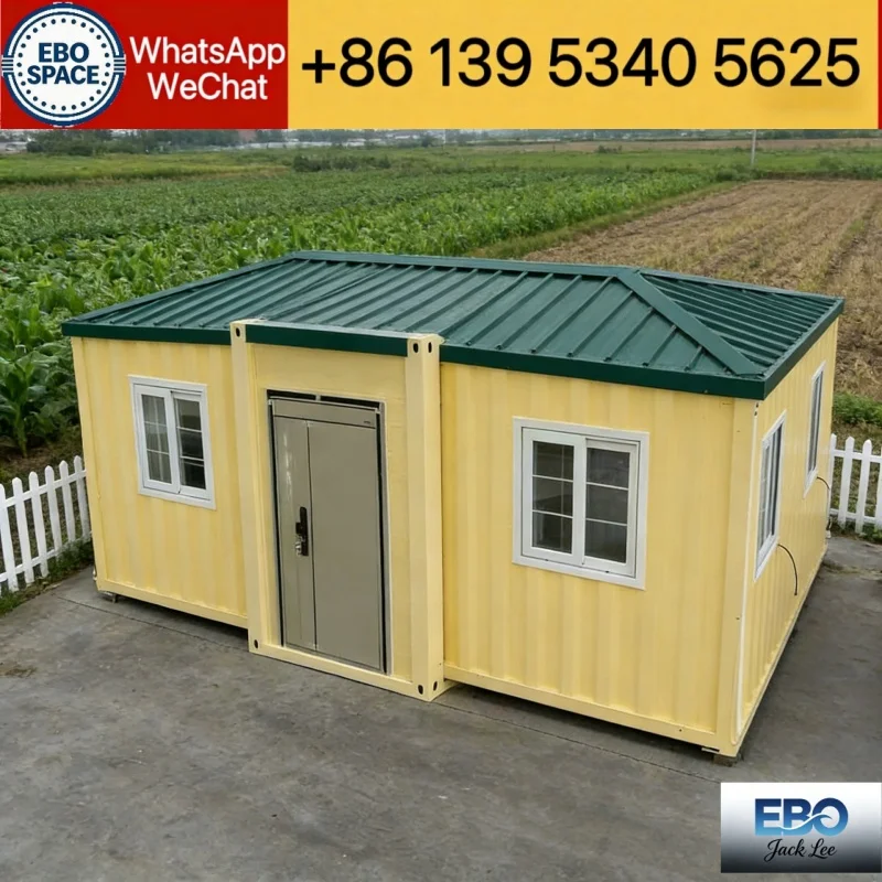 Made in China: Expandable Container House, Environmentally Friendly Materials, Recyclable Steel, Prefabricated House, Green Buil