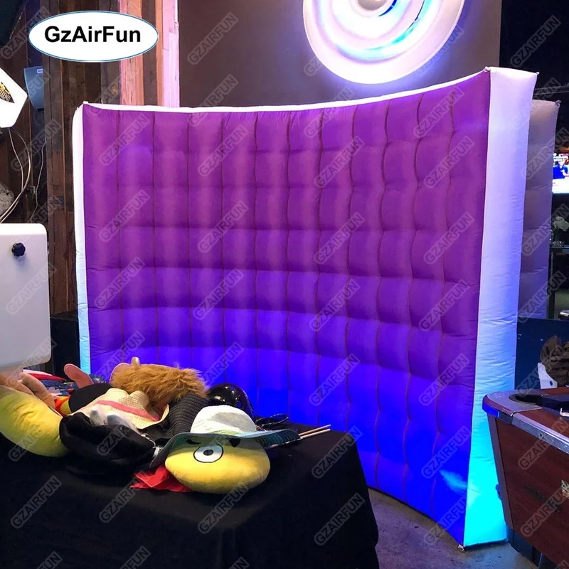 JINLI TOYS OCEANFactory Custom Led Portable Photo Booth Wall Inflatable Photo Booth Enclosure