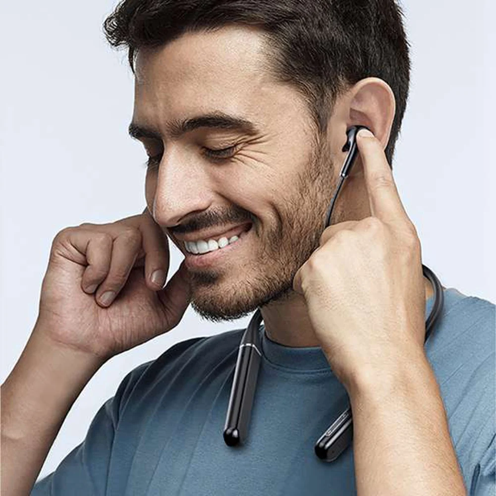 100 horas fones de ouvido bluetooth estéreo sem fio bluetooth neckband cancelamento ruído esportes correndo fone de ouvido, s650