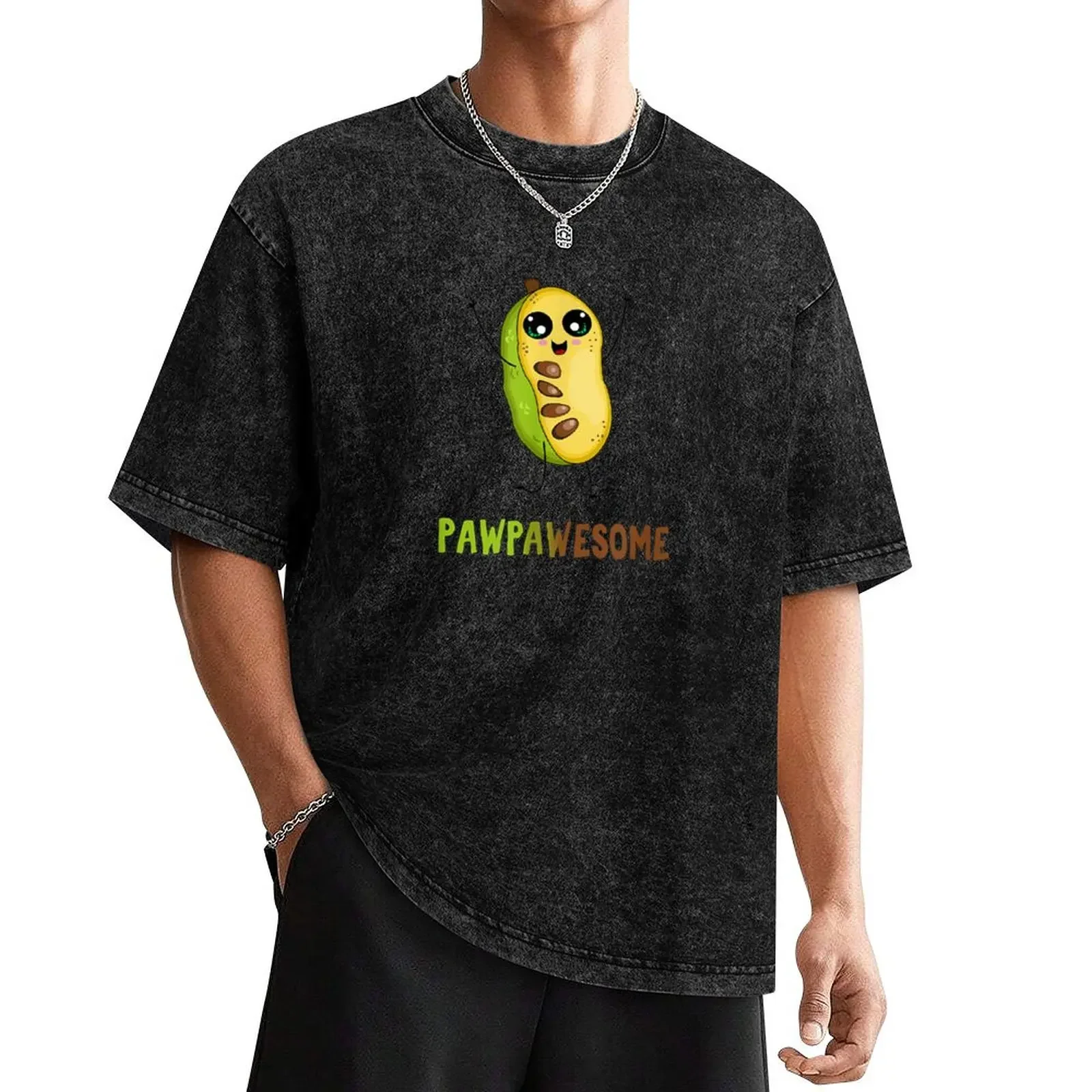 Pawpaw Fruit T-Shirt kawaii clothes shirts graphic tees oversizeds summer clothes compression shirt men