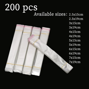 투명 OPP 자체 접착 폴리에틸렌 비닐 봉투 보석 선물 패키지 자체 밀봉 비스킷 캔디 패키지 유리 종이 봉투