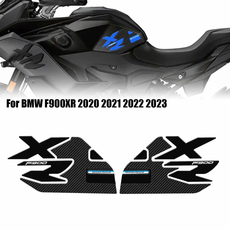 Motorcycle Tank Traction Pad Anti Slip Sticker Gas Knee Grip Protector For BMW F900XR 2020 2021 2022 2023