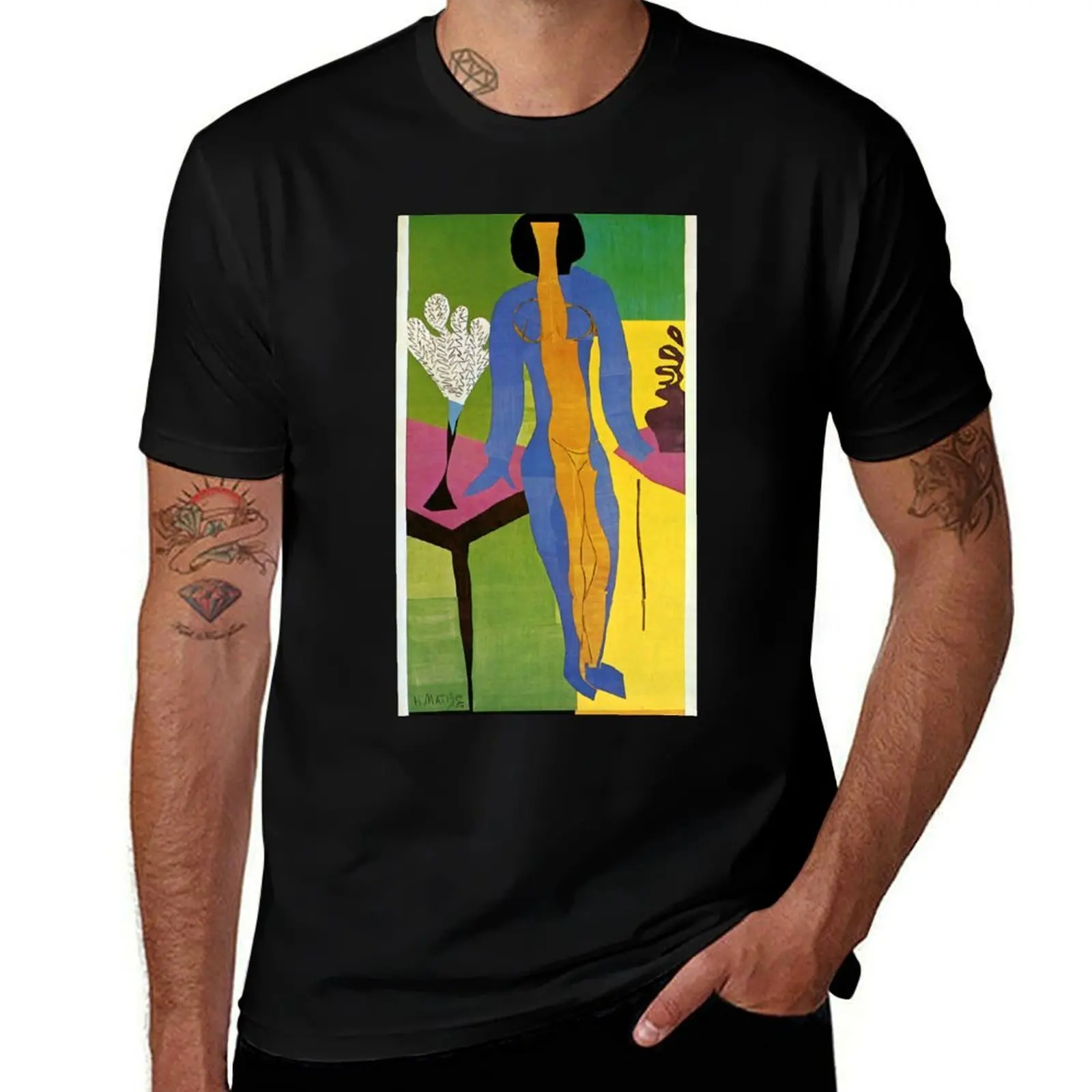 

Zulma – Henri Matisse, 1950 Color, Cut, and Confidence T-Shirt oversized graphic tee custom t-shirts mens clothes