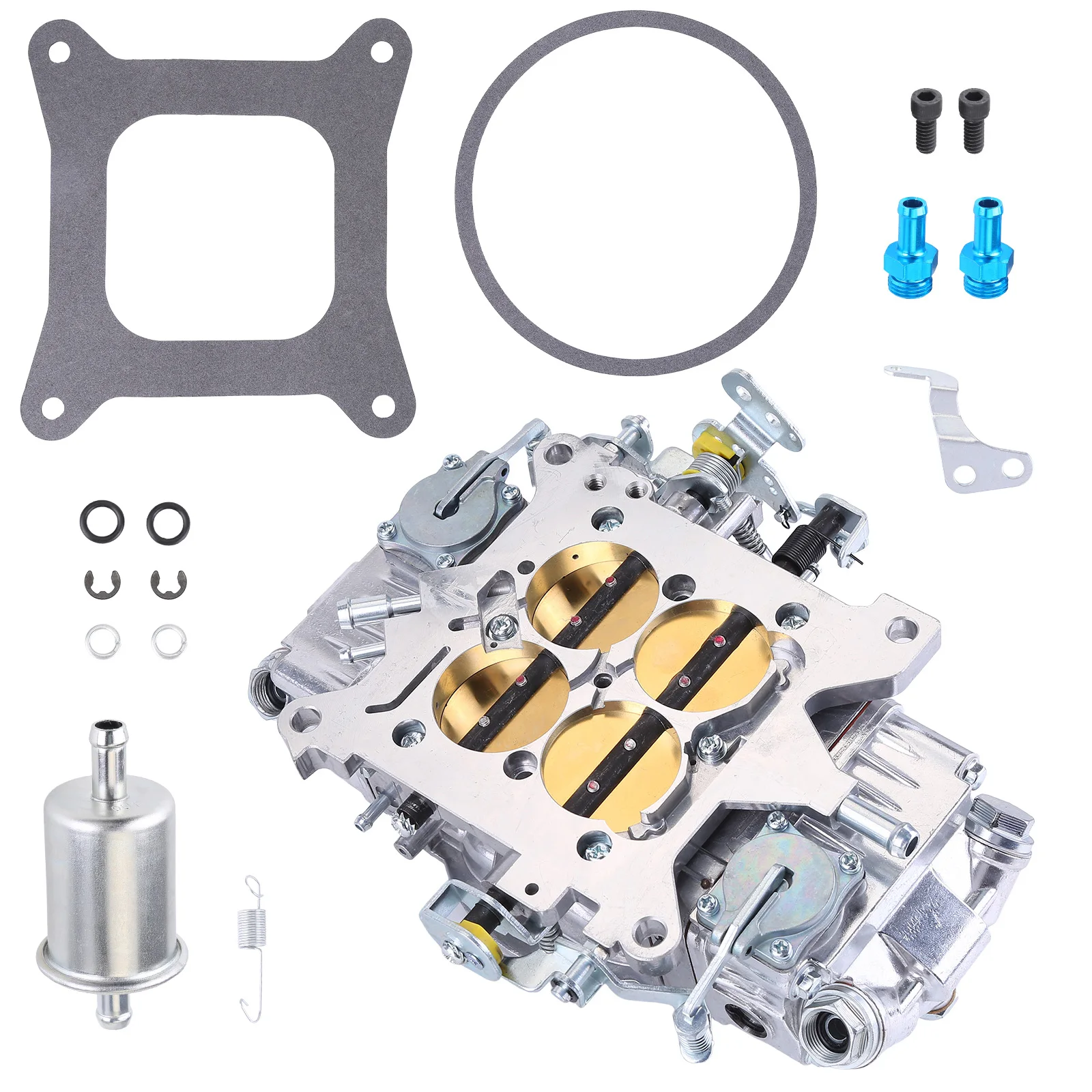 

Карбюратор Brawler Race Quick Fuel 850 CFM, алюминиевый, BR-67201, для систем подачи топлива, запчасти для двигателей