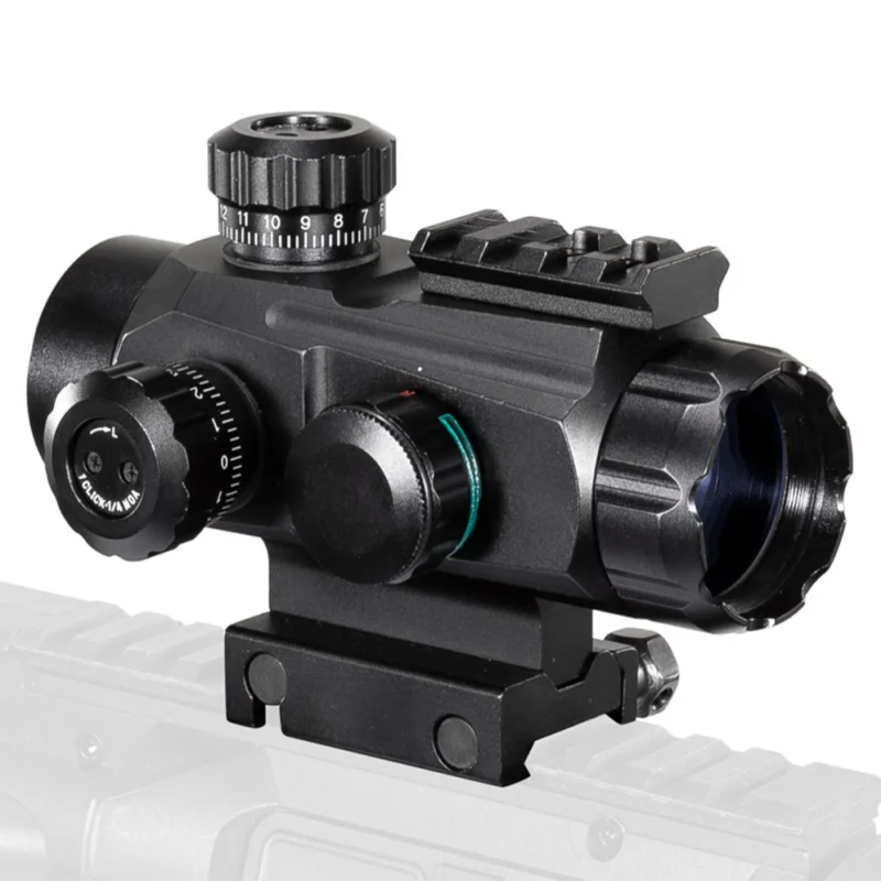 Spirit Fox 1X35 Large Adjustable Outdoor Telescope with Four Variable Point Red Dot 20MM Full Metal Precision for Hunting