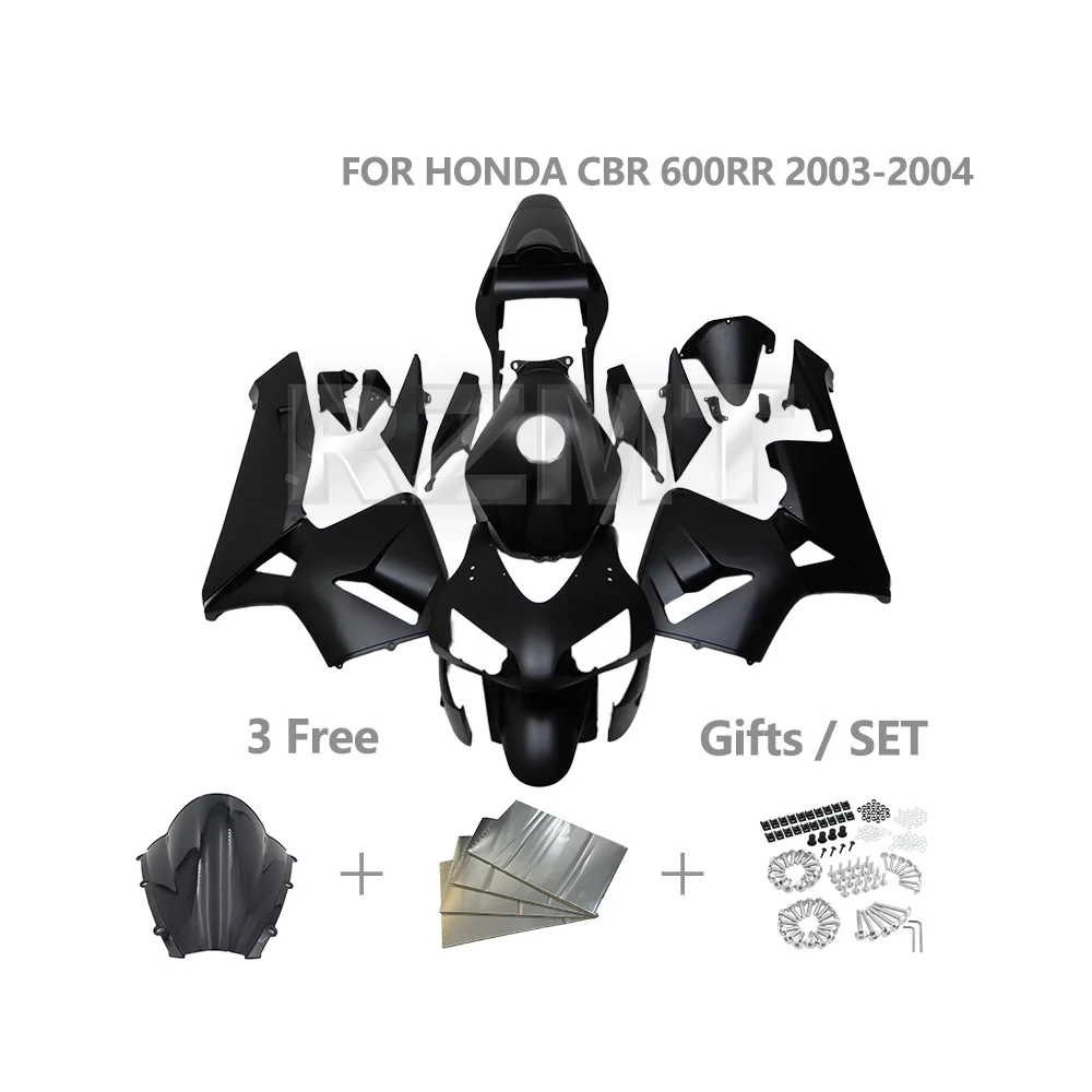 

Motorcycle Fairing Kit FOR HONDA CBR600RR 2003 2004 CBR 600RR CBR600 RR Customized Injection Fairings ABS Plastic H0603-107a