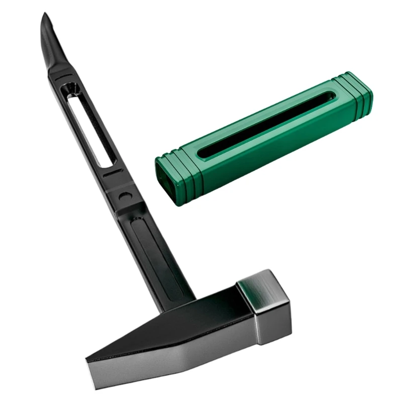 Comfortable Handling Shockproof Hammer with Hollow Pattern for Efficient Tool Management Camping and Emergency Repairs