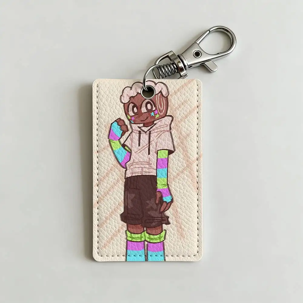 D-Dandys World C-Cosmo  Card Holder Men And Womenn Universal Antirust Keychain Learther Access Drop Key Tag Ring - view 2