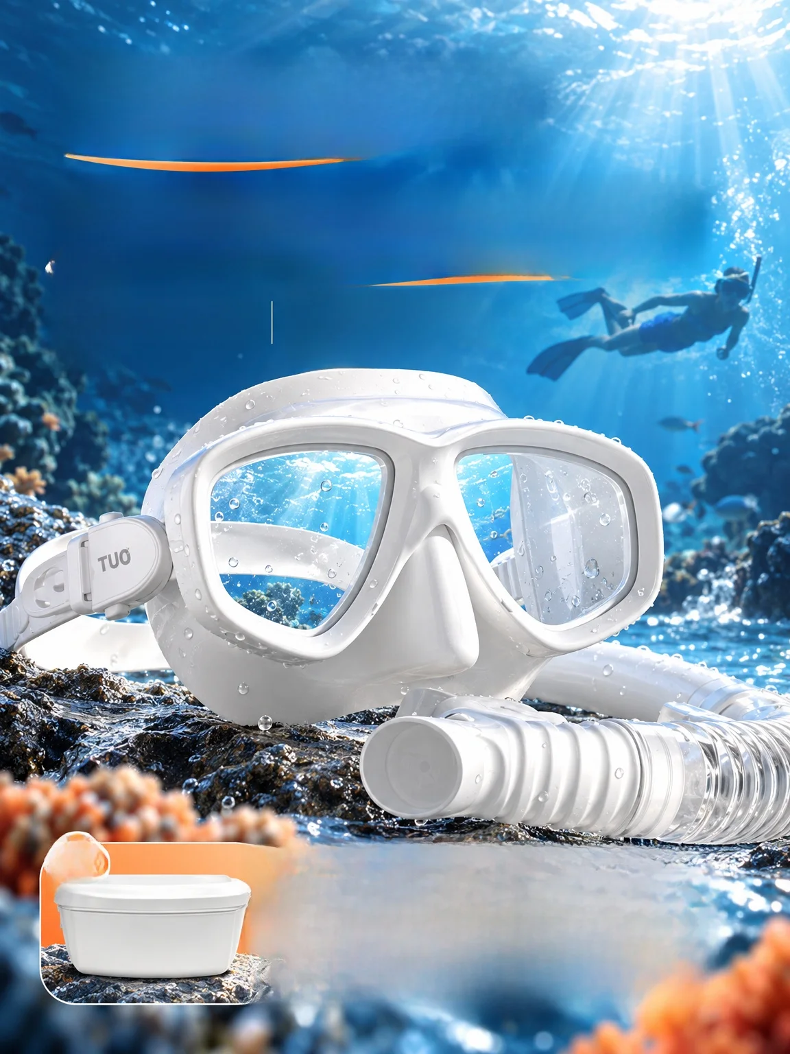 tuohui-full-face-dive-mask-dry-snorkeling-swimming-special-waterproof-windproof-breathable-tube-underwater-sports-equipment