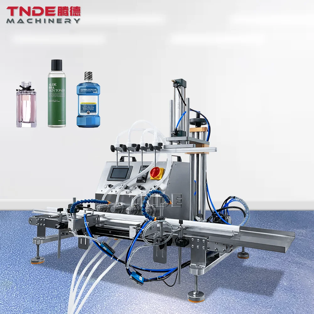 Equipment for Small Business Desktop Auto Automatic Bottle Filling Machine Liquid Quantitative Filling Machine