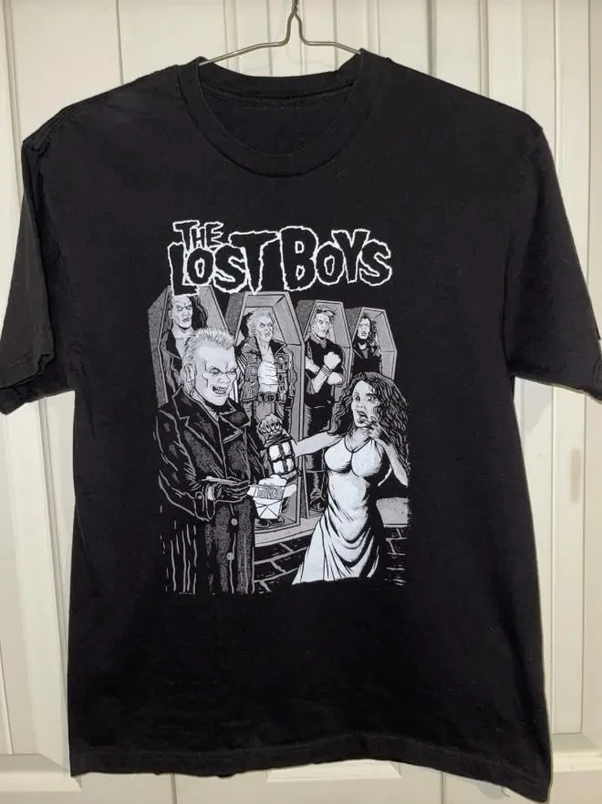 

"Lost Boy" Movie T-shirt Poster T-shirt, 80s Movie Nostalgia T-shirt, Horror Movie T-shirt, Halloween T-shirt