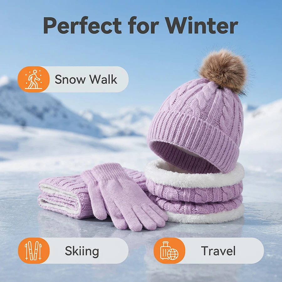 Thumbnail 4 - #52 Best Baby Knit Hat Sets to Buy In 2026