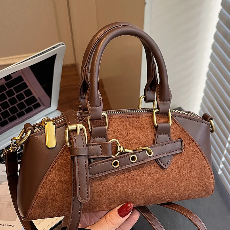 

Women's Retro, Simple and Versatile Practical Hand-held Pillow Bag, Casual and Fashionable Single Shoulder Crossbody Bag