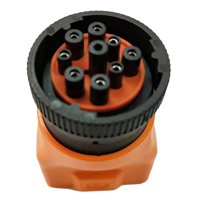 موثوقة obd2 إلى 9PIN مهائي كابلات لشاحنات الديزل الكمون التشخيص موصل طرفي شاحنة اختبار الكمبيوتر محول #6