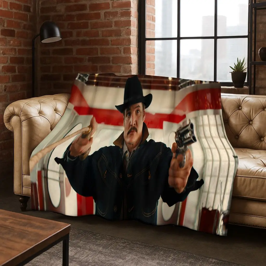 ثلاثية الأبعاد خوسيه بيدرو بالمسيدا باسكال ستار الفانيلا بطانية لينة بطانية دافئة لغرفة النوم غرفة المعيشة السرير السفر التخييم نزهة هدية