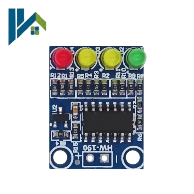 DC12V Lead-acid Battery 4 Stage Power Level Display Module With 4 Onboard LED Indicators Battery Capacity Indicator Board
