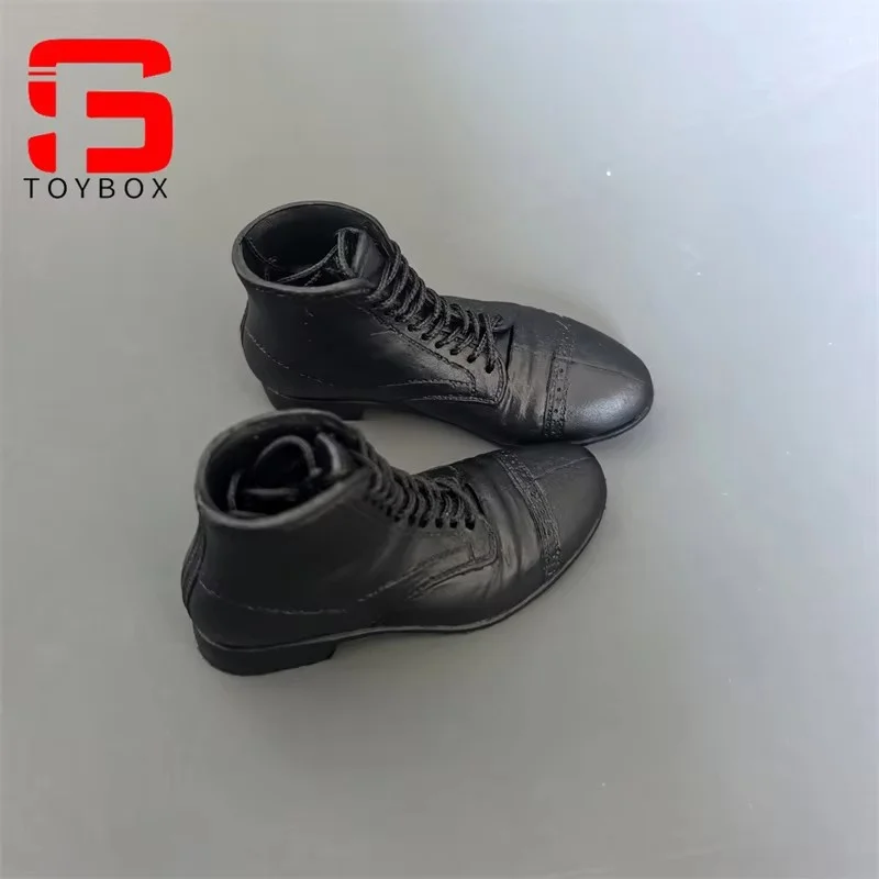 1/6 สเกลชายลำลองผูกเชือกรองเท้าบู๊ทยางรองเท้ารุ่น Fit 12 ''ทหารที่ถอดออกได้เท้าแอ็คชั่นฟิกเกอร์ร่างกาย