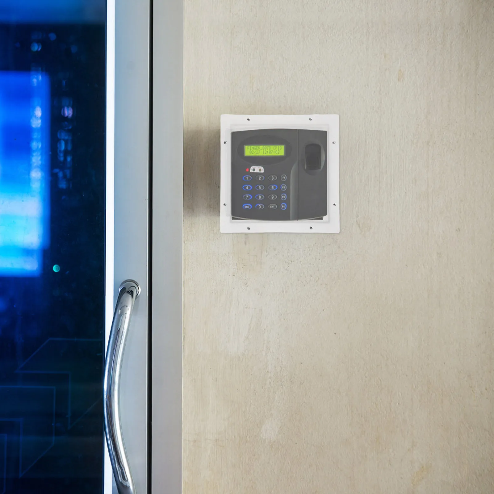 

Plastic Waterproof Doorbell Cover Access Control Protective Shield Rainproof Outdoor Keypad Lock Panel Protector Guard