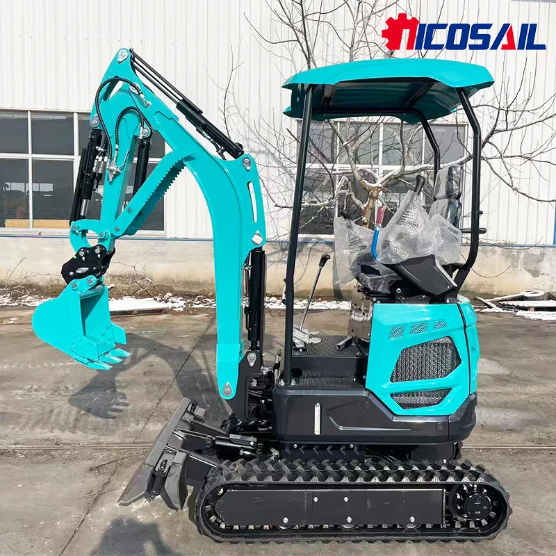 Free Shipping Mini Excavator 1.8 Ton EPA Engine mini Excavadora Crawler Digger 2 Ton Small Excavator For Sale