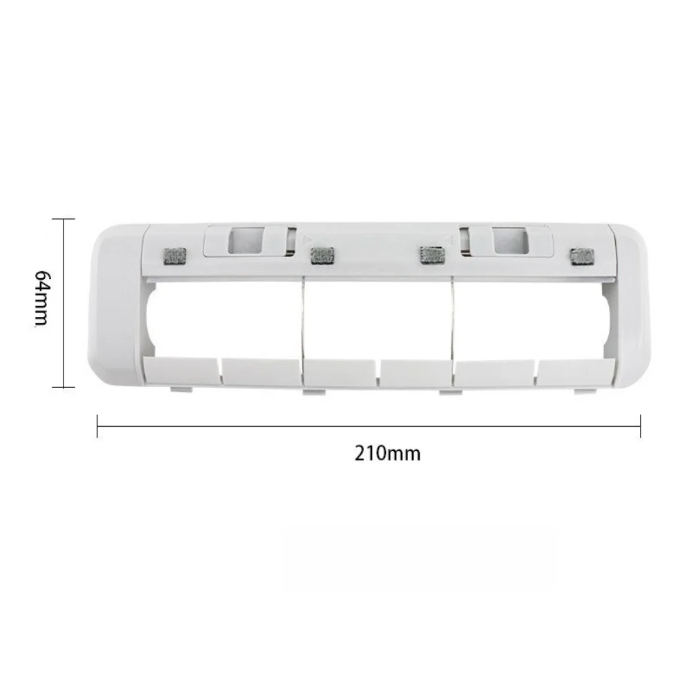 Cleaner Accessory As Shown Robot Vacuum Brush Cover Dependable Process Sturdy ABS Material Tool-free Installation