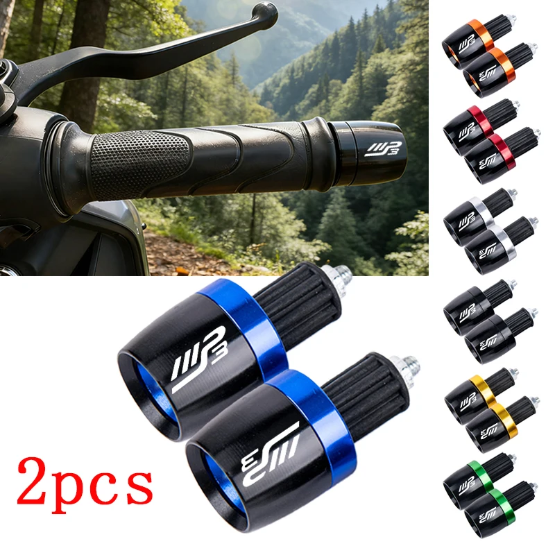Empuñaduras de manillar de motocicleta de 7/8 "y 22MM, tapones de extremo de tapa de manillar para Piaggio MP3300 MP3500 MP3 250 300 500 HPE Sport Scooter