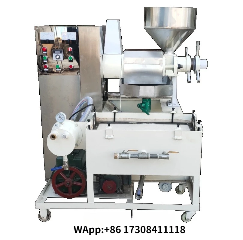 Automatic YD Sunflower Oil Press Machine-New Condition 40-50kg/h Capacity Cold & Hot Pressing 380V Best Price