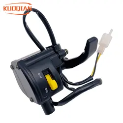 THROTTLE CONTROL(WITH 2WD/4WD SWITCH) - STEERING SHAFT For Linhai 260 300 ATV 20109B