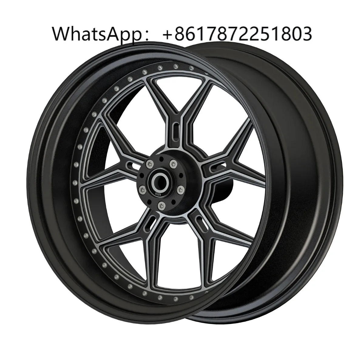 

Black Aluminum Alloy Motorcycle Wheels Rim Motorcycle Rear Wheel for Wheels