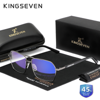 KINGSEVEN Rectangle Anti-Blue-ray Glasses Men/Women Phone Computer Blue Light Blocking Eyewear Ultralight Accessory Eyeglasses