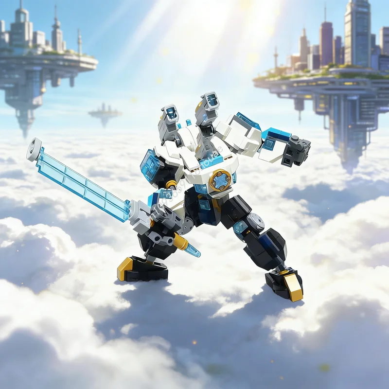 

357pcs MOC Zane S Battle Suit Mech 0 Ninjago Model Building Blocks Architecture Christmas Gift DIY Idea Brick Toy Kids Education