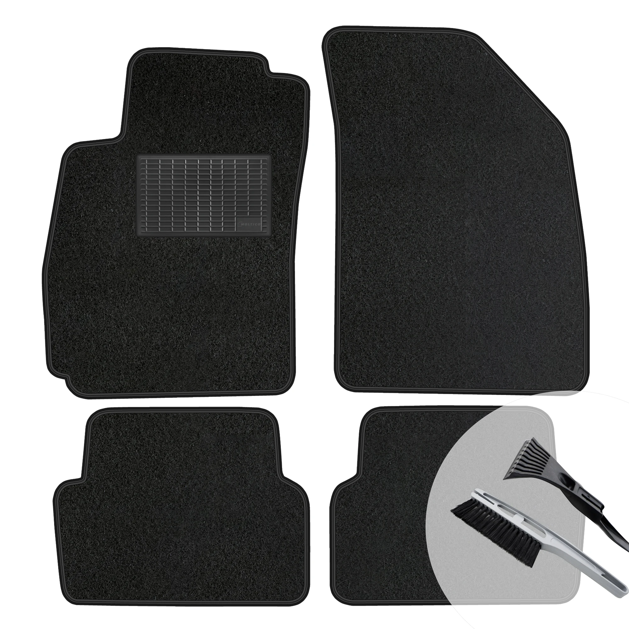 Velour tapijten, passend bij Fiat Uno 1989-2002