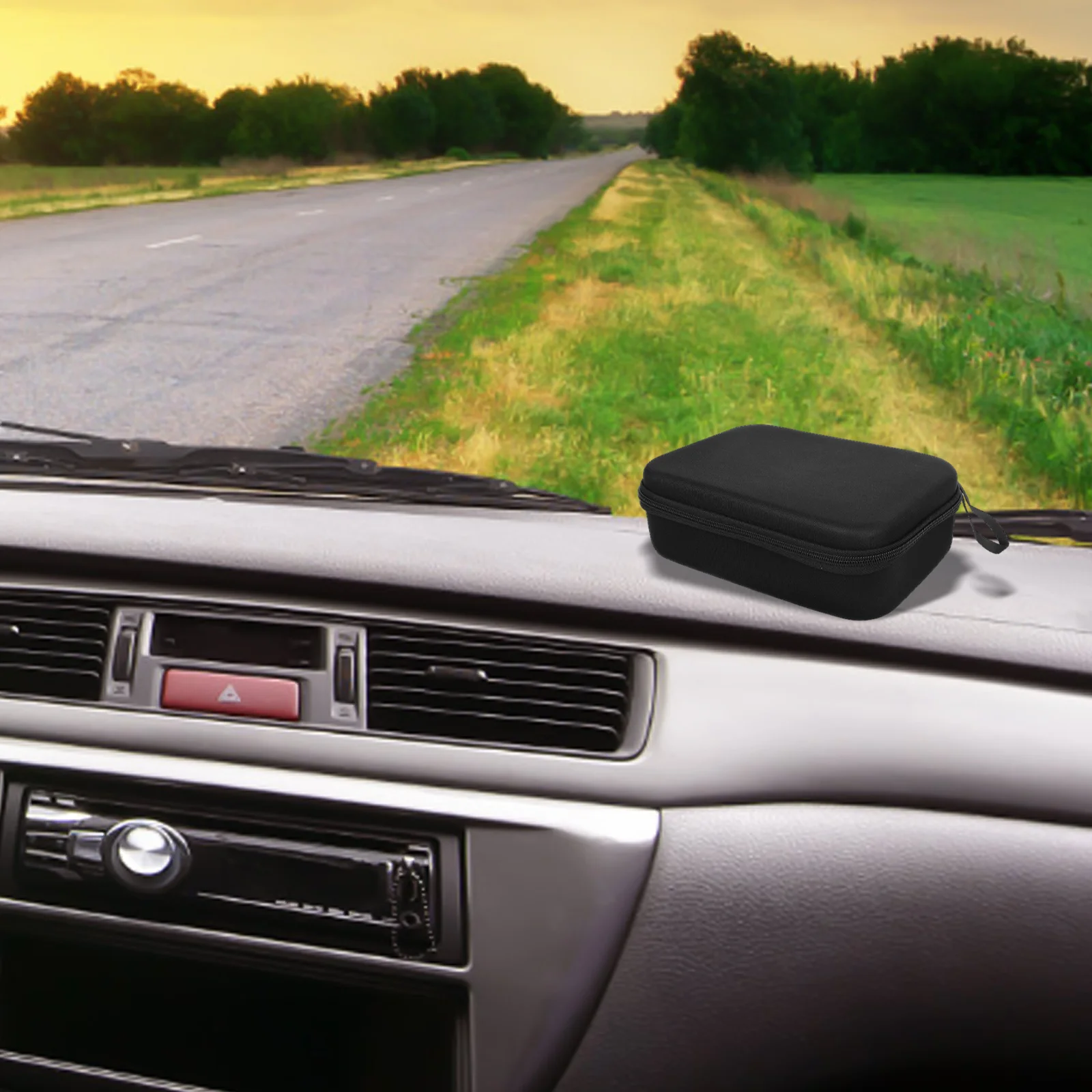 

Car Storage Bag for Air Pump Tools Portable Trunk Holder Compact Durable Cloth Material Spacesaving Truck Accessories