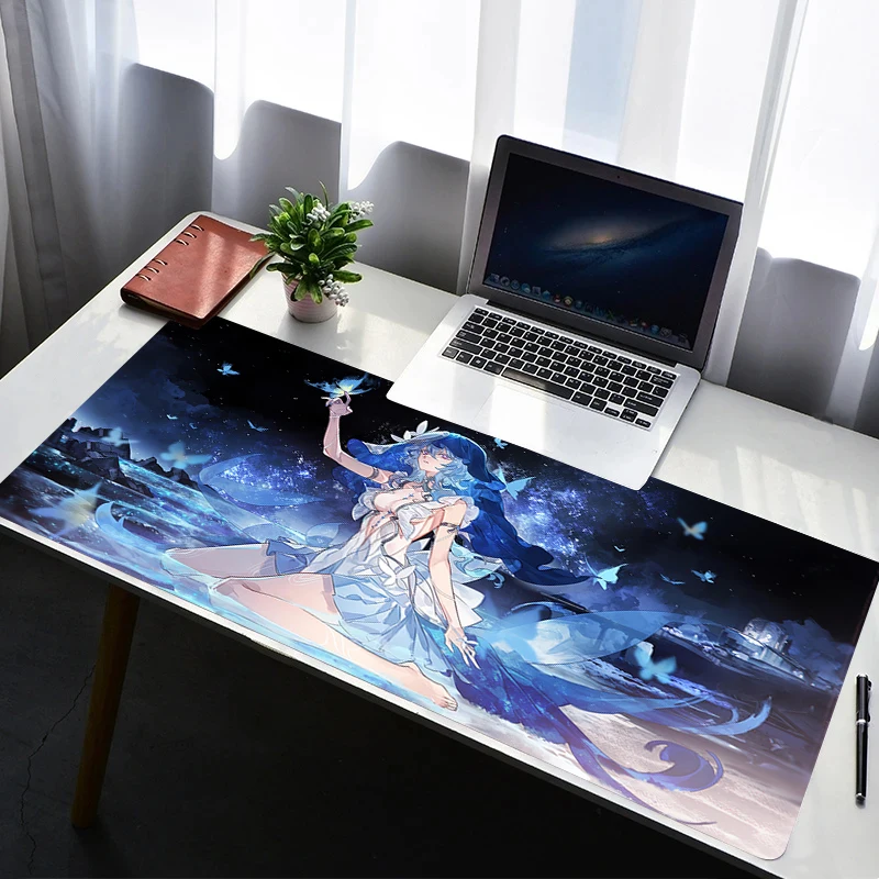 

Mouse Pad Office PC Gaming Accessories Keyboard Pad Anime Print Wuthering Waves The Shorekeeper Mousepad Laptop Desk Mouse Mat