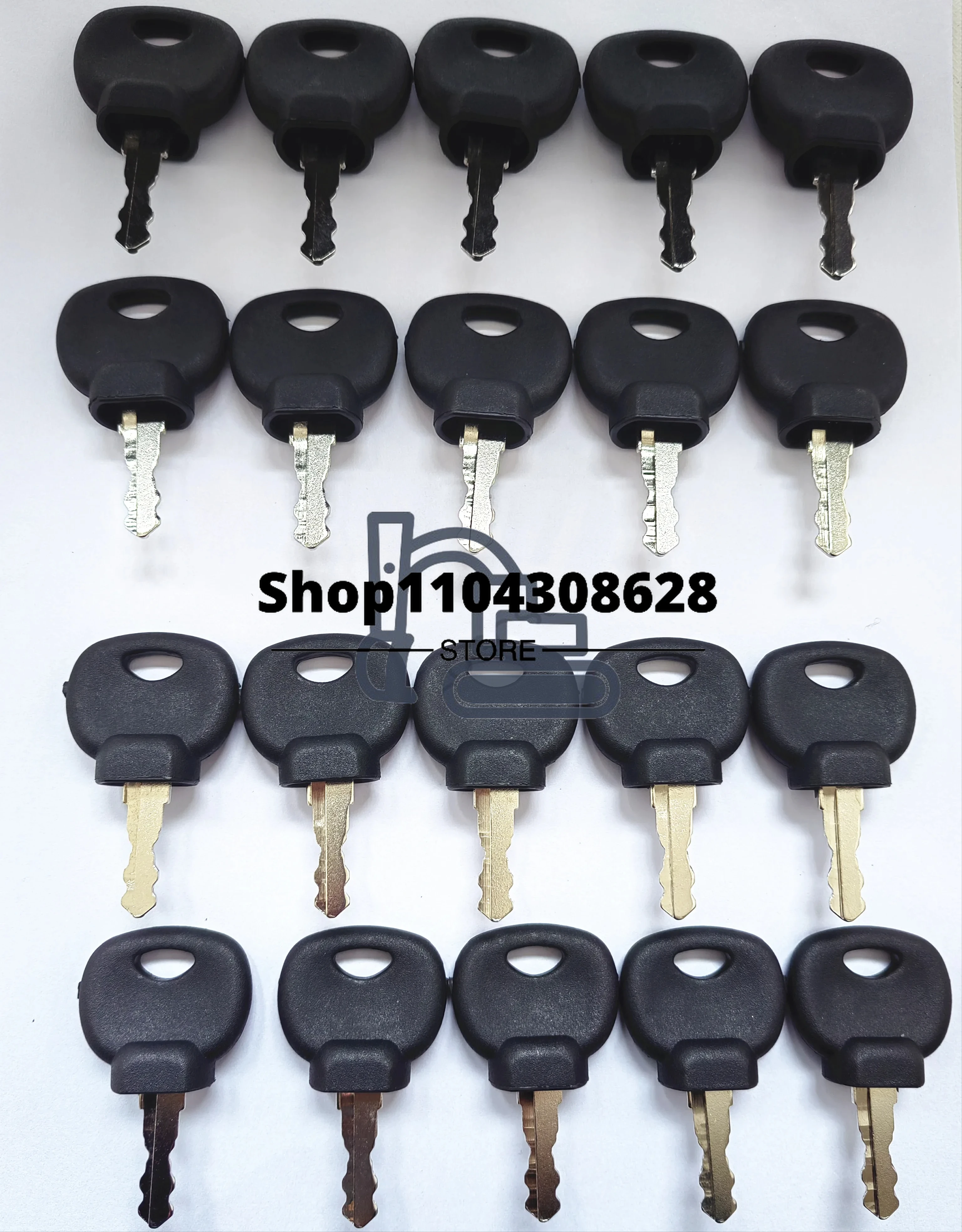 

20 PCS 14707 14607 Ignition Key for JCB Bomag Hamm Roller Compaction Equipment