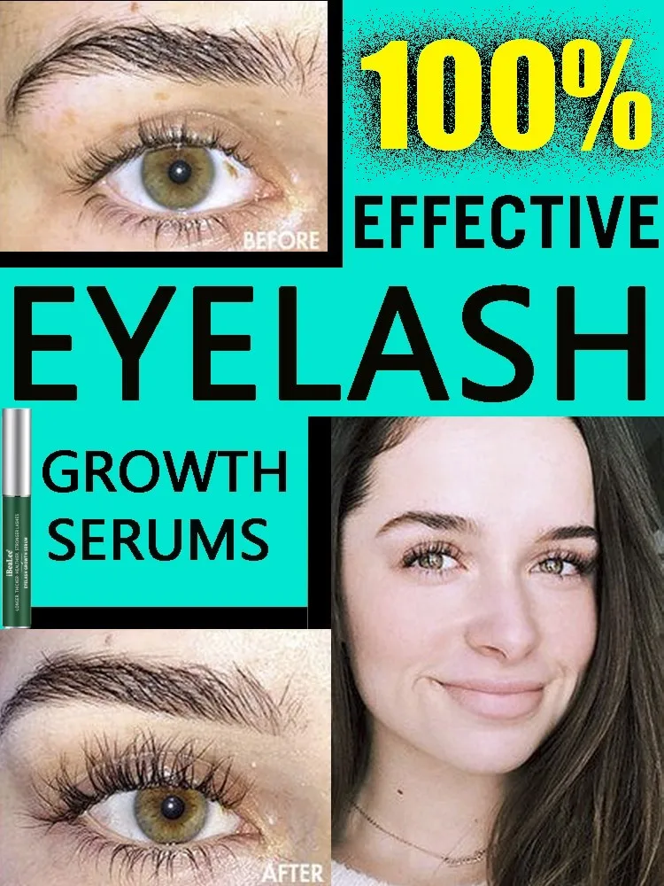 3PCS Eyelash Growth Serum Products Eyelashes Eyebrows Enhancer Fuller Thicker Lashes Treatment Lengthening Lash Lift Eye Care