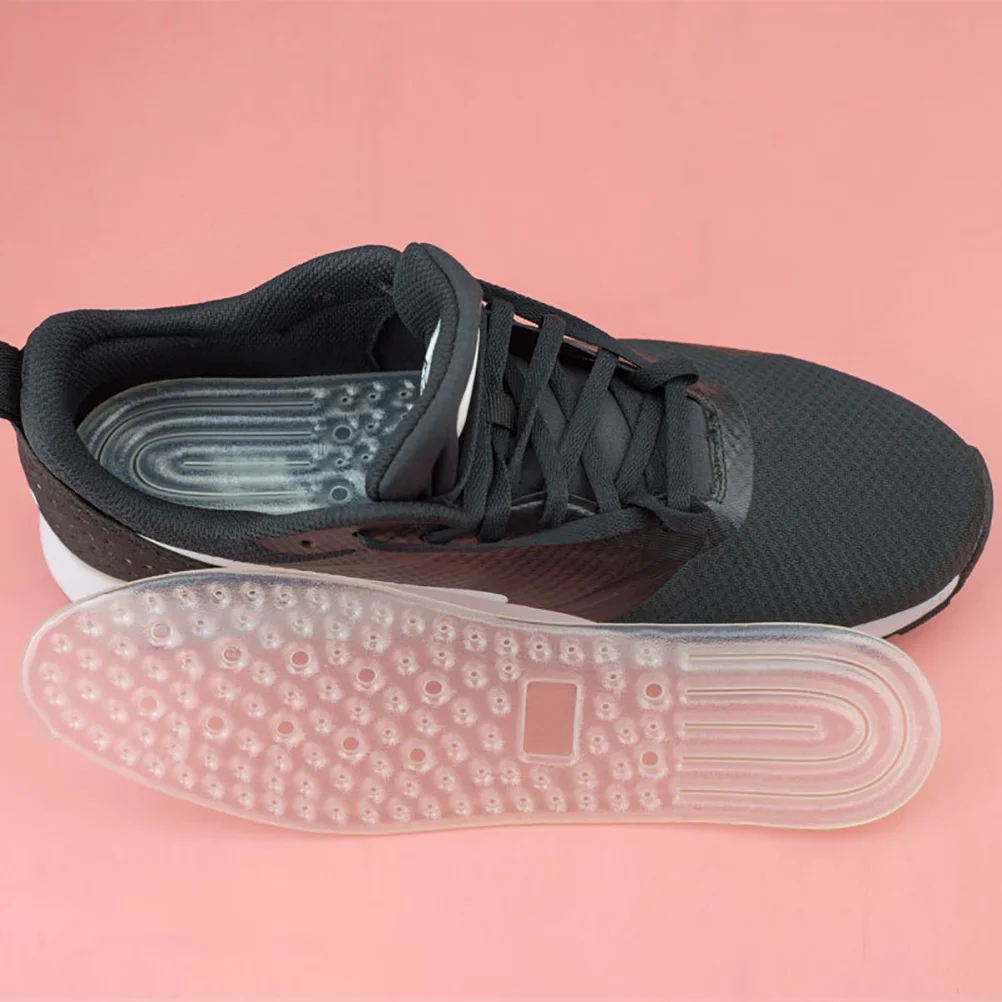 

1 Pair Tpu Inflatable Shoe Insole Breathable Arch Support Walking Running Golf Basketball Climbing Horseback Foot