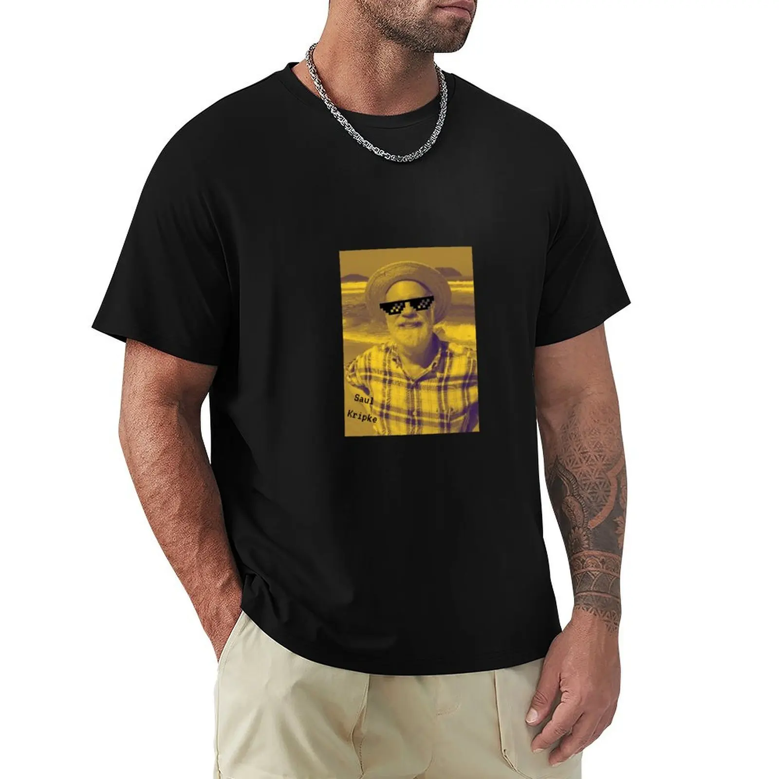 Saul Kripke Swag T-Shirt Basic Daily Outfit Short Sleeve Tee