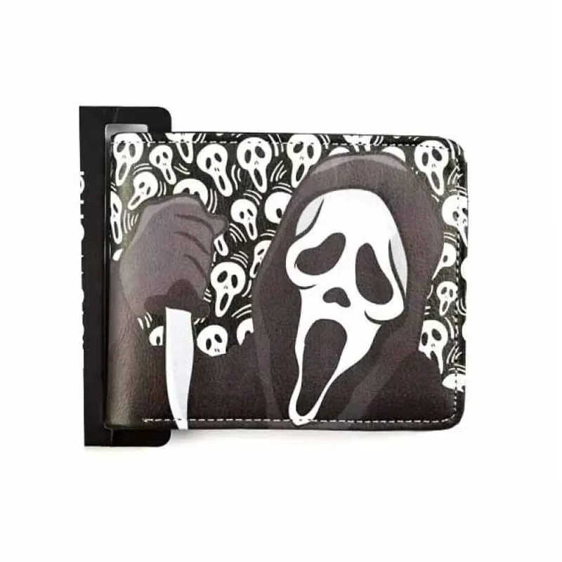 

High Quality BiFold Wallet Card Bag Halloween Gift For Men