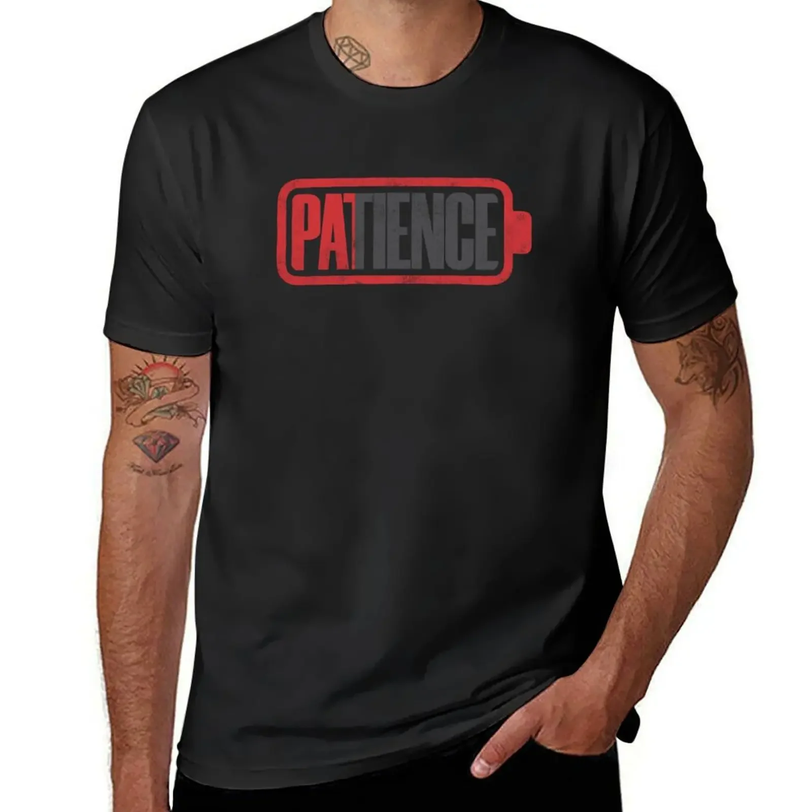 

PU OF PATIENCE T-Shirt anime figures kawaii clothes plus size clothes plus size men clothing