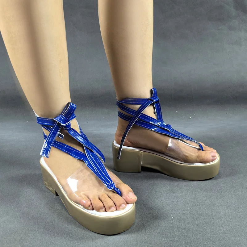 Yu Cosplay Store Skadi Riding The Waves Swimsuit Cosplay Shoes Halloween Uniform Party Custom Boys and Girls