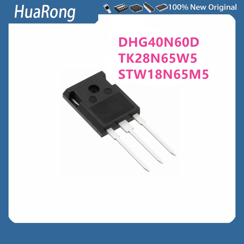 20Pcs/Lot DHG40N60D G40N60D TK28N65W5 K28N65W5 STW18N65M5 18N65M5 TO-247