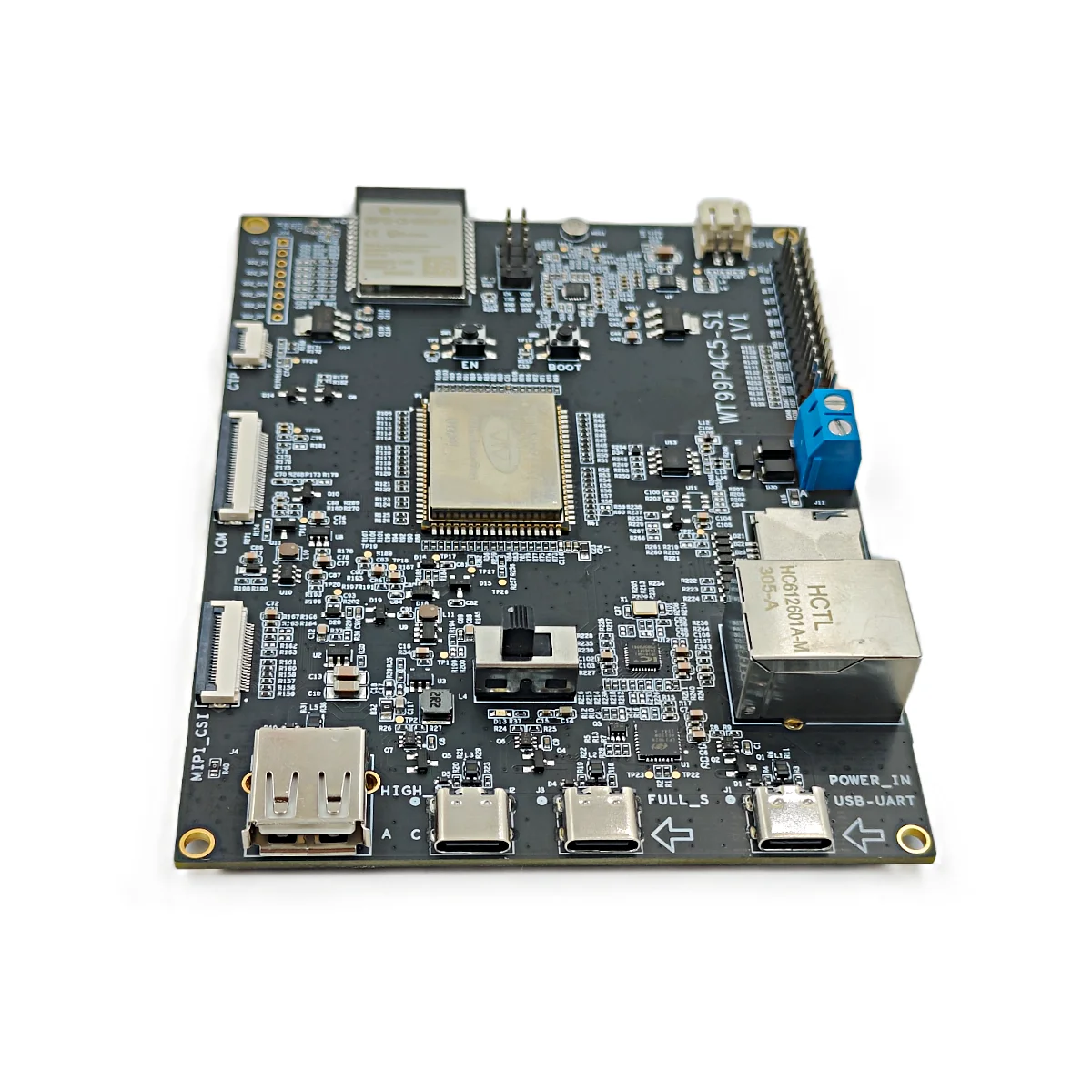 Плата привода ESP32 P4+C5 WT99P4C5-S1 с платой Espressif ESP32-P4 Som и модулем Wi-Fi Esp32-c5 WiFi 6, двухъядерный RISC-V