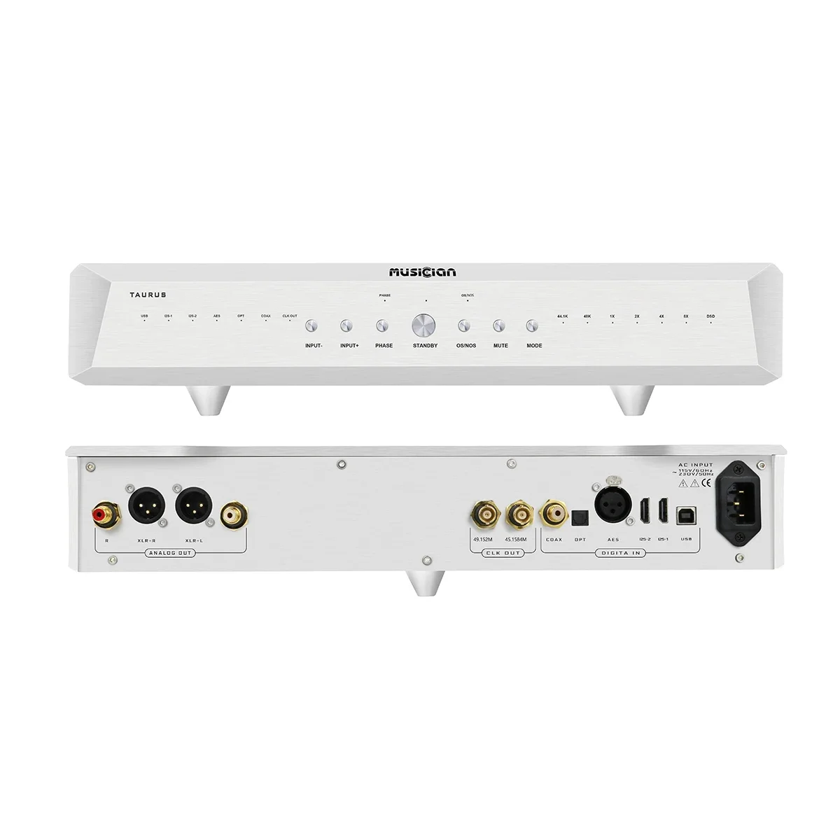 Radiateur USB TAURUS R2R, Musicien, ARM STM32Fbishop, Maternité, Puce d'embauche élevée, DSD1024, PCM1536ENTER, Décodeur audio numérique, Sortie analogique