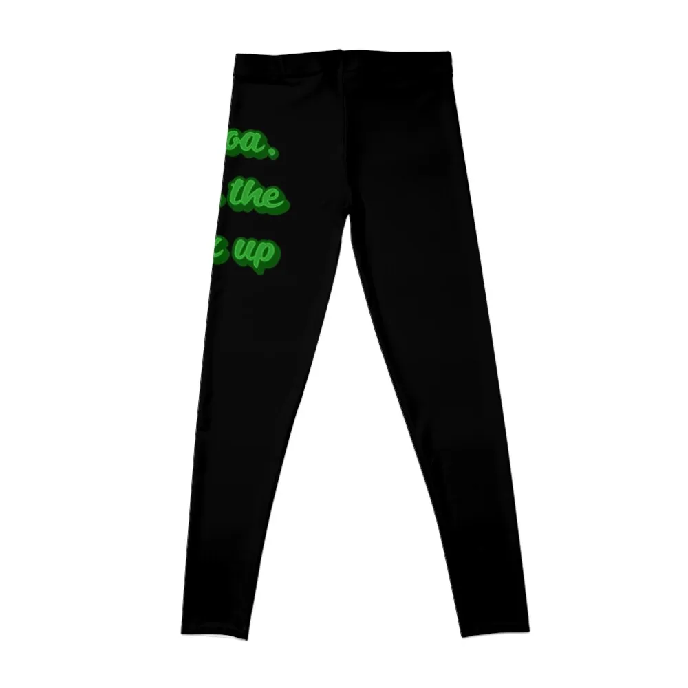 Back the t-rex up KOTLC quote Leggings gym pants sports for push up workout shorts Womens Leggings